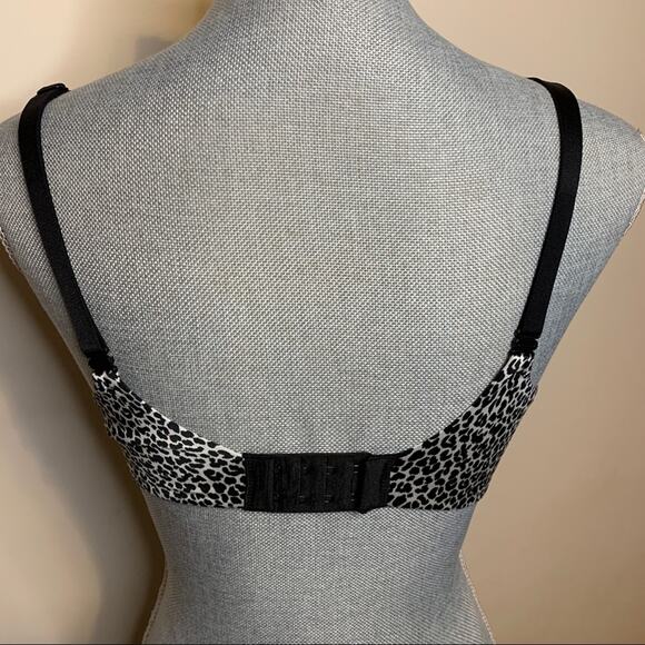 Victoria's Secret Very Sexy Uplift Plunge Bra 34D Leopard Print - Picture 3 of 5